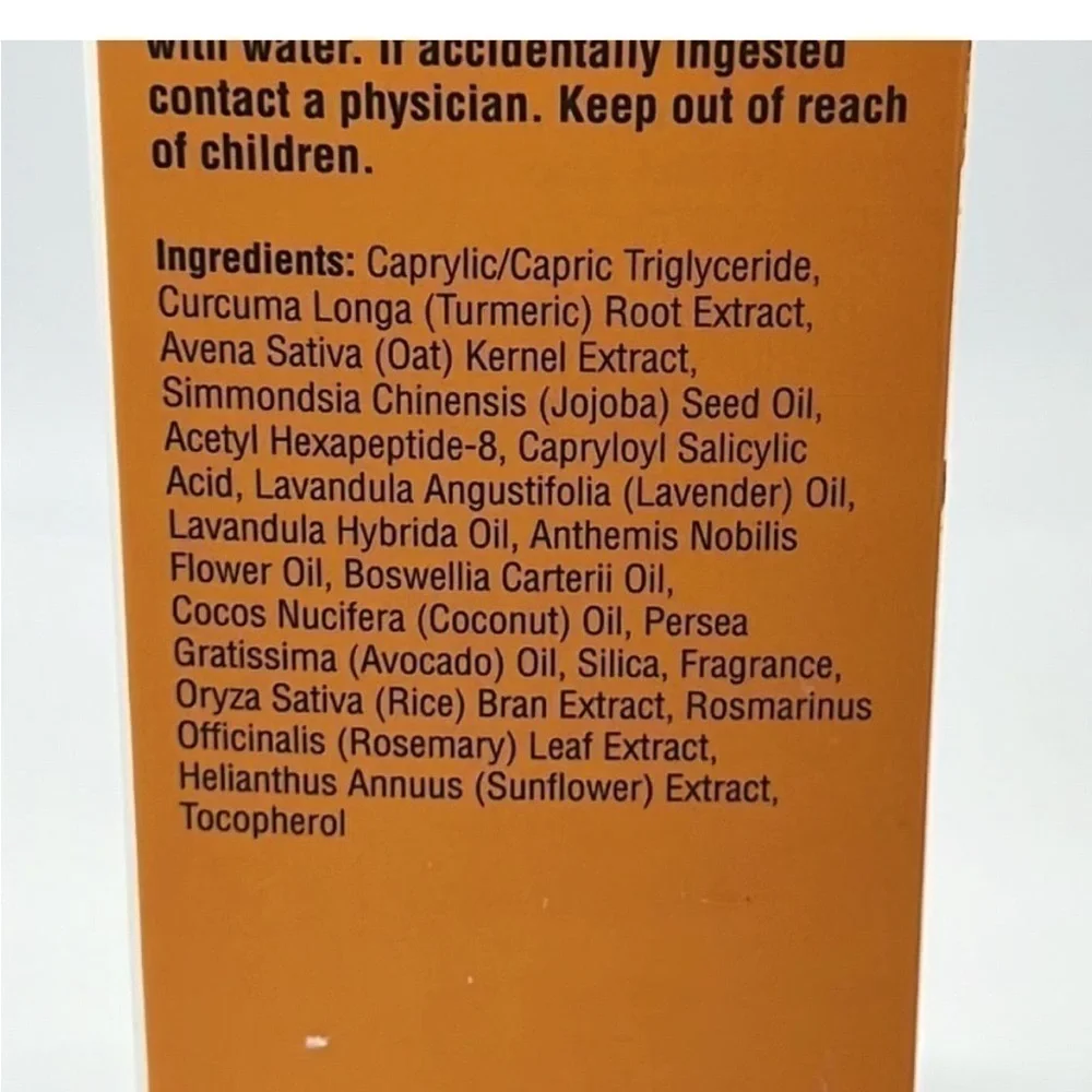Advanced Clinicals turmeric oil, 1.8 fluid ounces New in Box